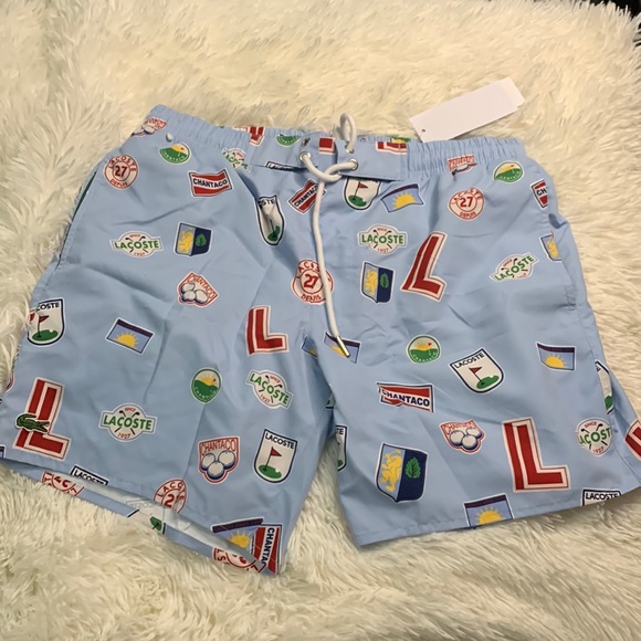 NWT Print Swim Shorts Regular Fit - Picture 2 of 4